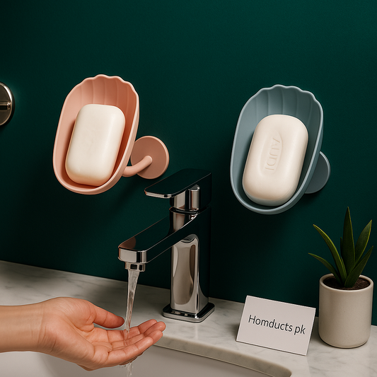 Premium Wall-Mounted Drainage Soap Holder – 1 PC