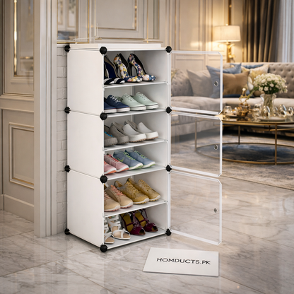 Attachable Cube Cabinets & Shoe rack