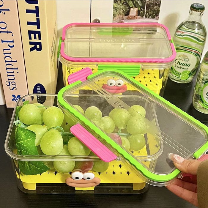Premium Airtight Fruit & Vegetable Storage Box Set – Fresh Keeper Containers