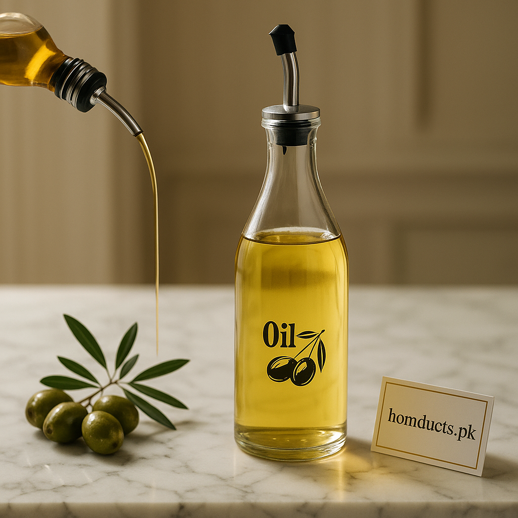 Luxury Acrylic Oil & Vinegar Dispenser Bottle – 800ML