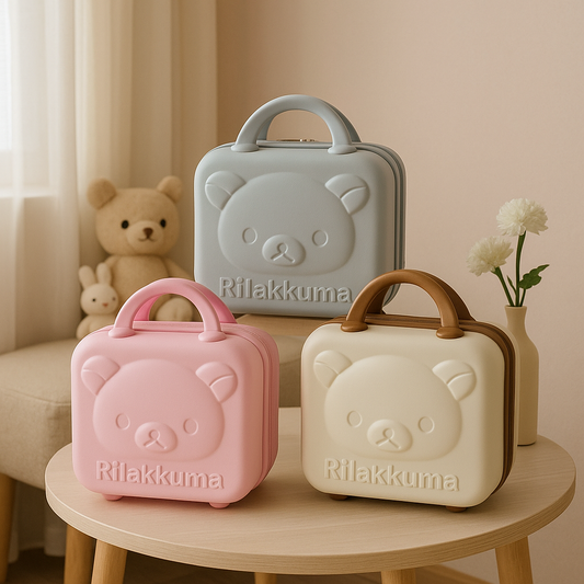 Cute & Compact Travel Cosmetic Bag | Durable Makeup Handbag