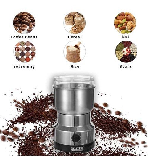 Nima 2-in-1 Electric Spice Grinder & Blender – Multipurpose Grinder Machine for Masala, Coffee & Dry Fruits in Pakistan