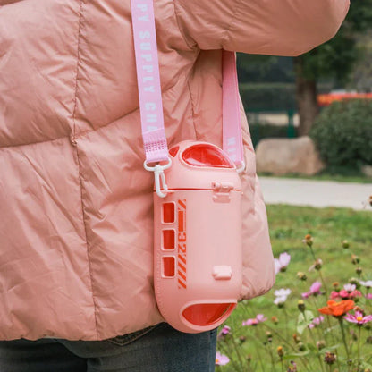 Cute Train Shape Travel Water Bottle – Leakproof & Kid-Friendly Design