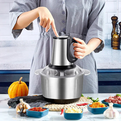 Silver Crest Electric Meat & Vegetables Chopper – 3 Litre Bowl Capacity