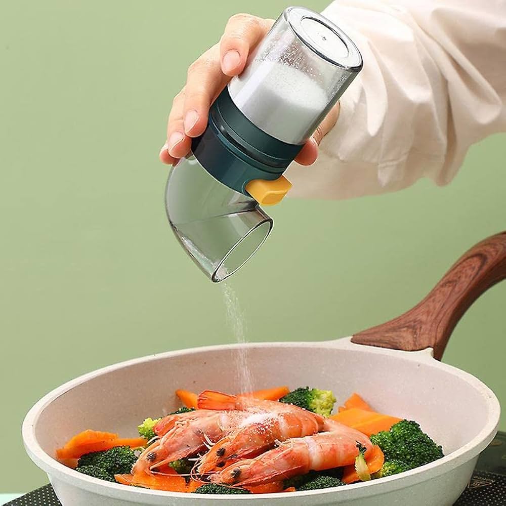 Ration Flask Seasoning Jar – Airtight Spice Dispensers Press Type for Kitchen Storage in Pakistan