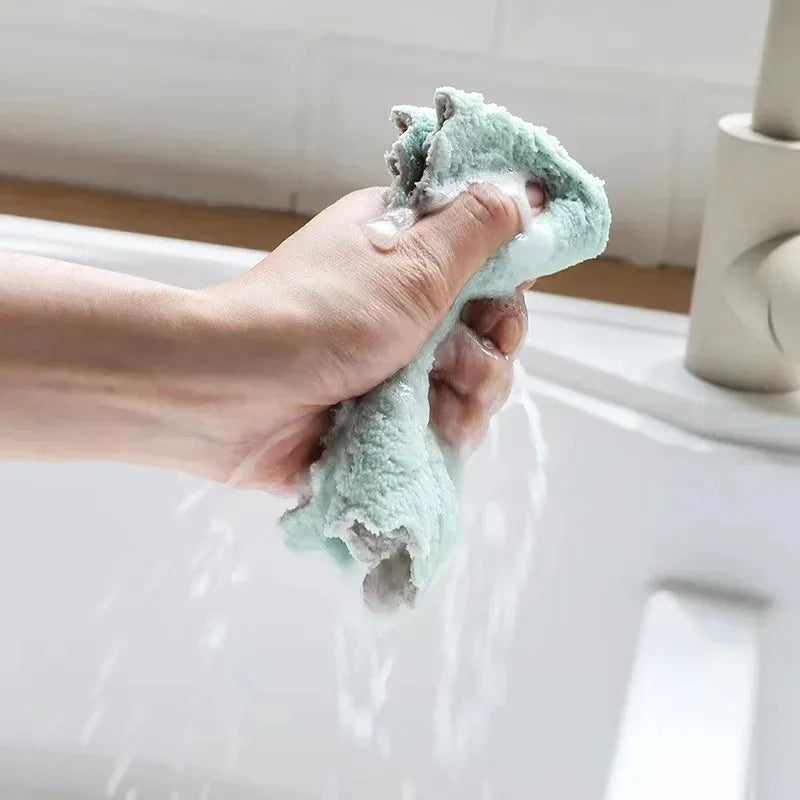 Super Cleaning Towel Pack of 10 – Premium Microfiber Super-Absorbent Reusable Cleaning Cloths