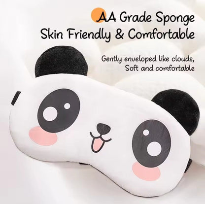 Cute Eye Sleeping Mask – Soft Plush Comfort for Deep, Relaxing Sleep