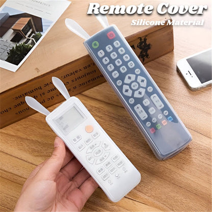 Premium Silicone Rabbit Remote Control Cover – Glow in the Dark TV Remote Protector Case | Waterproof & Anti-Fall