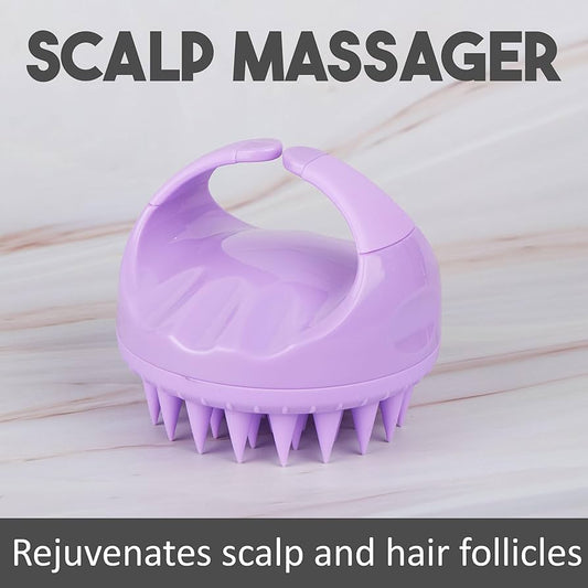Premium Silicone Scalp Massager – Ergonomic Scalp Massage Tool for Hair Growth & Everyday Scalp Care in Pakistan