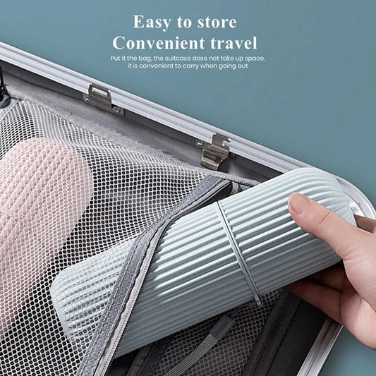 Travel Toothpaste & Toothbrush Holder – Large Size Portable Toothbrush Case Box for Travel & Home Use