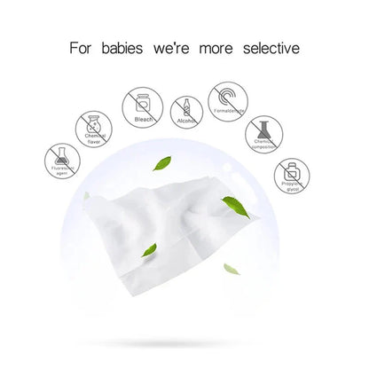 Mini Packs Cleaning Wet Wipes – Total 64 (8 Packets X 8 Sheets) Pocket-Sized Tissue Set