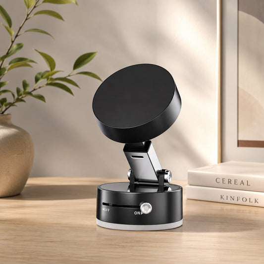 360° Adjustable Car Magnetic Phone Stand | Secure Suction Cup Holder for All Phones