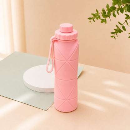 Foldable Silicone Bottle | Leakproof Travel Bottle | Portable & Space Saving