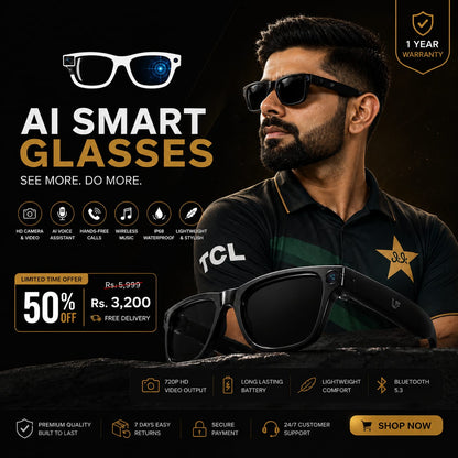 🕶️ Smart A.I M.E.T.A Glasses – Better Life ✨