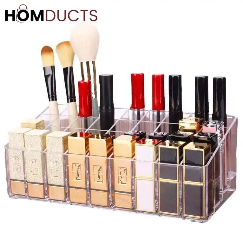 Acrylic 24 Grid Lipstick Organizer