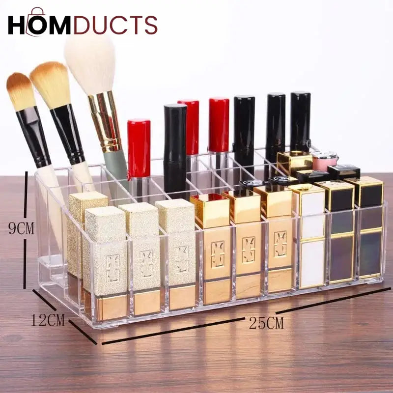 Acrylic 24 Grid Lipstick Organizer
