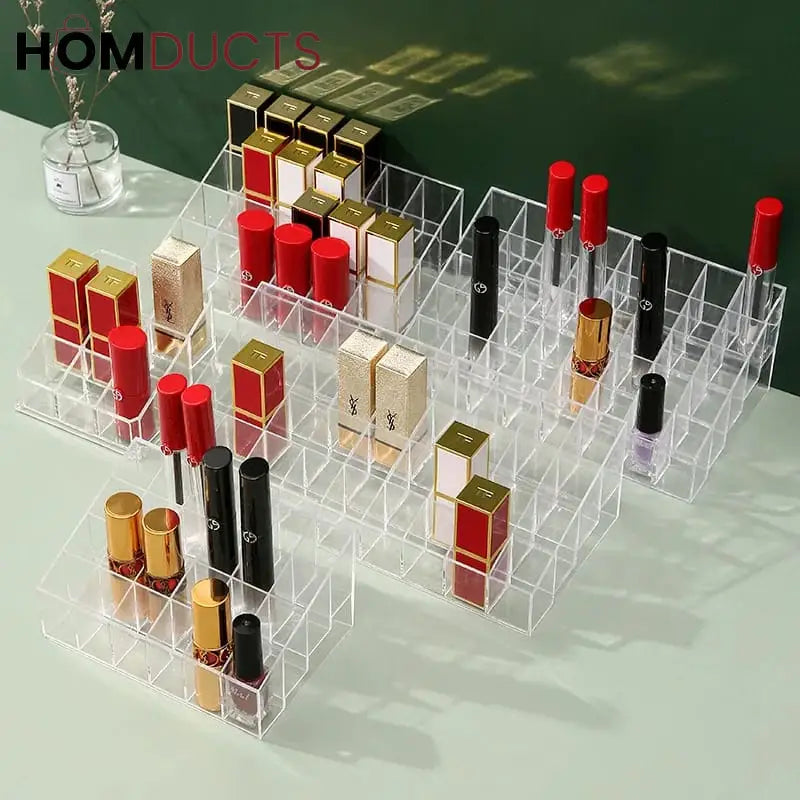 Acrylic 24 Grid Lipstick Organizer