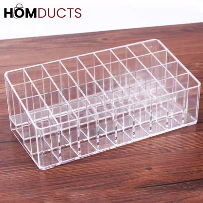 Acrylic 24 Grid Lipstick Organizer