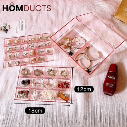 Acrylic 3 Layer Jewelery Organizer