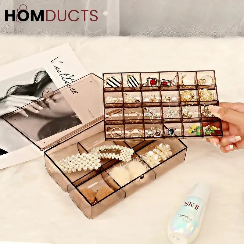 Acrylic 3 Layer Jewelery Organizer