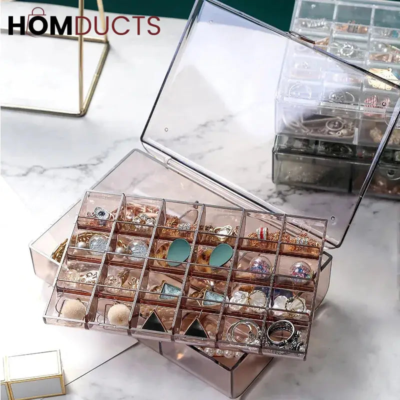 Acrylic 3 Layer Jewelery Organizer