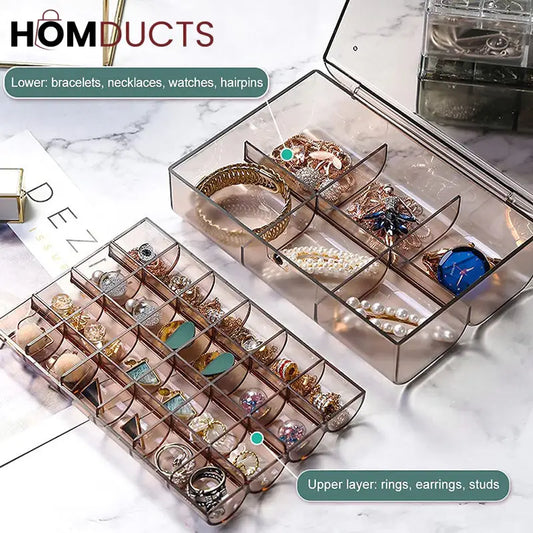 Acrylic 3 Layer Jewelery Organizer