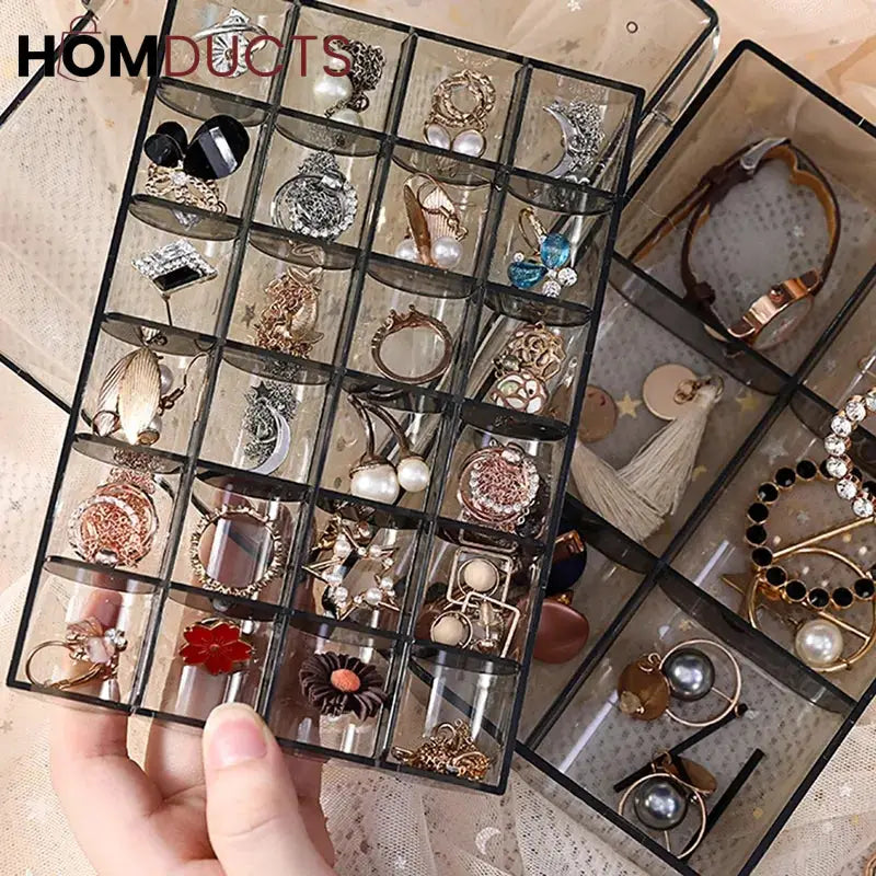 Acrylic 3 Layer Jewelery Organizer