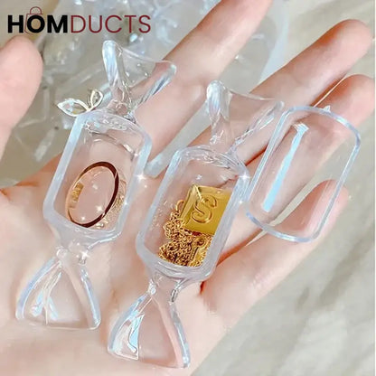 Acrylic Candy Shape Jewelery Organizer (Pack of 10)