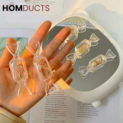 Acrylic Candy Shape Jewelery Organizer (Pack of 10)