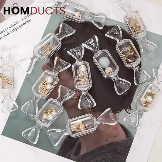 Acrylic Candy Shape Jewelery Organizer (Pack of 10)