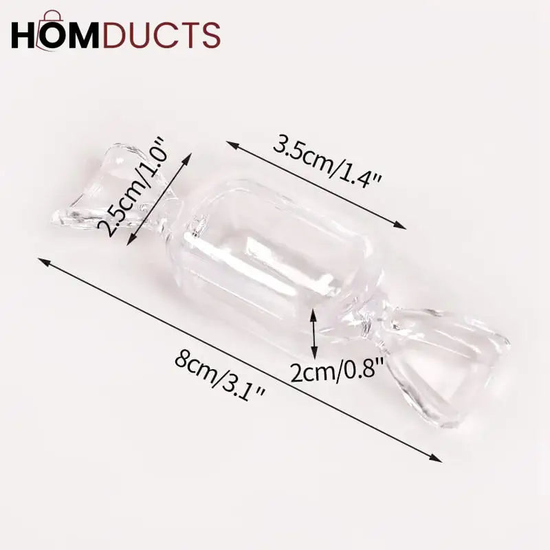 Acrylic Candy Shape Jewelery Organizer (Pack of 10)