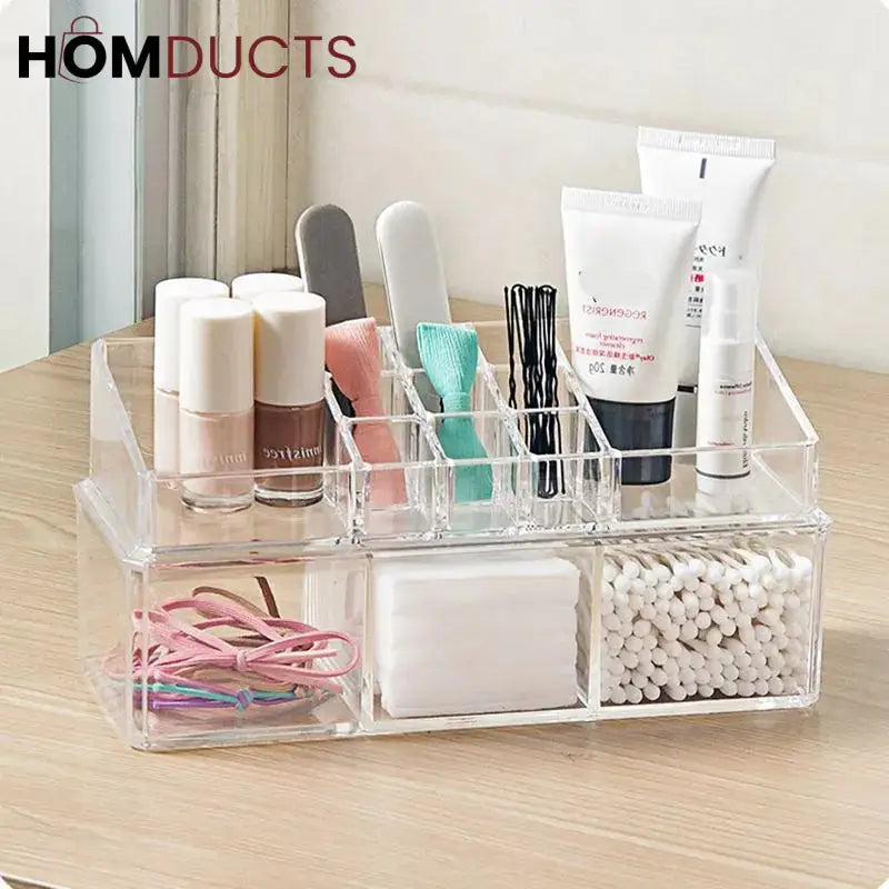 Acrylic Cosmetic And Multifunctional Organizer