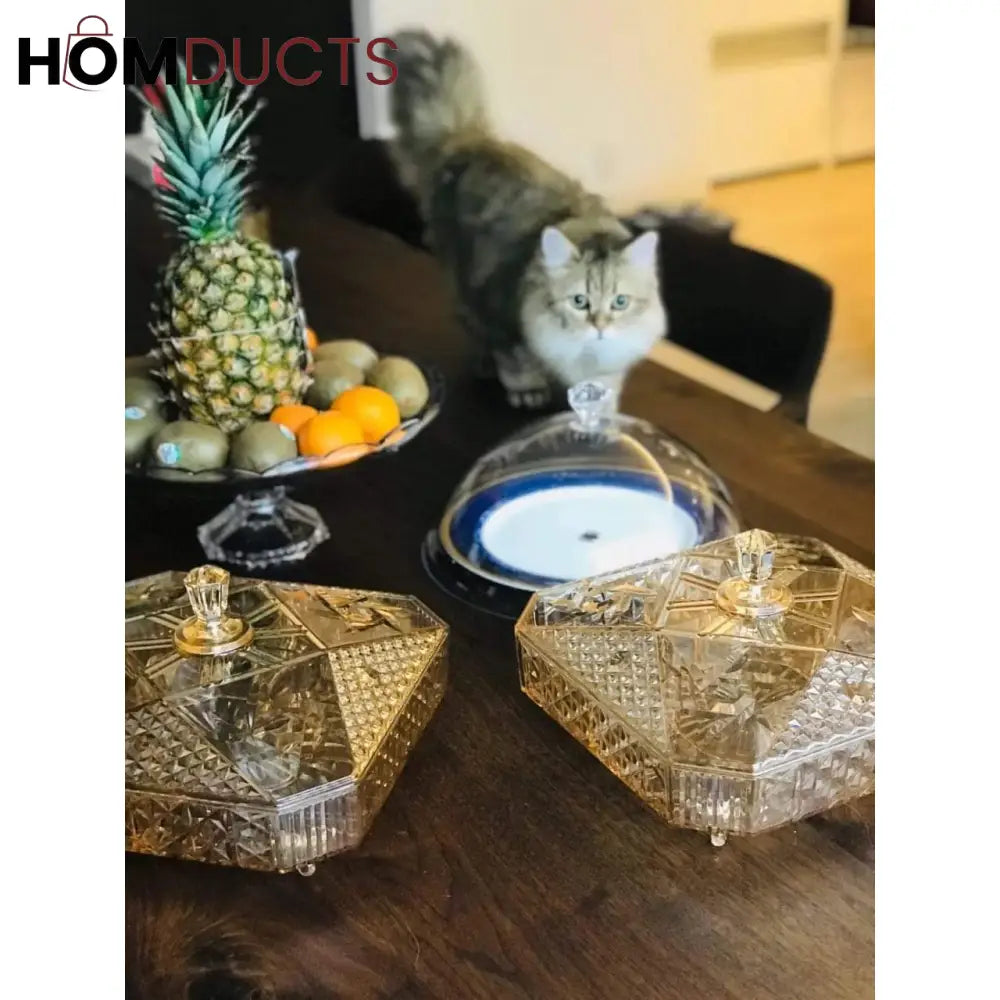 Acrylic Dry Fruit dish
