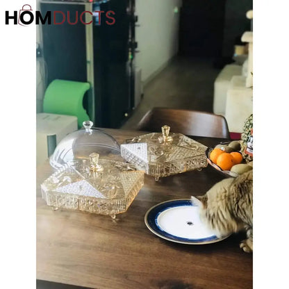 Acrylic Dry Fruit dish