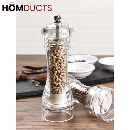 Acrylic Manual Pepper Grinder