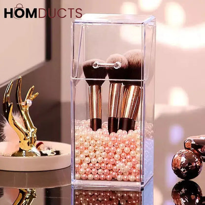 Acrylic Pearl Make-up Brush Holder