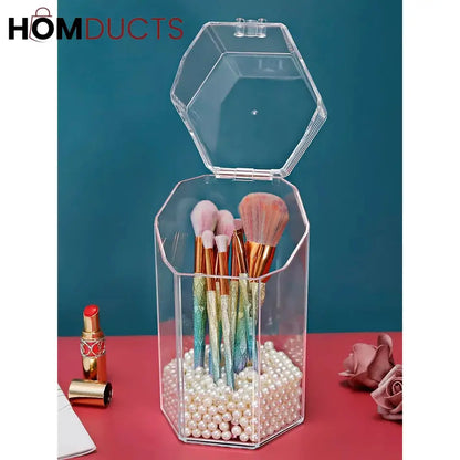 Acrylic Pearl Make-up Brush Holder