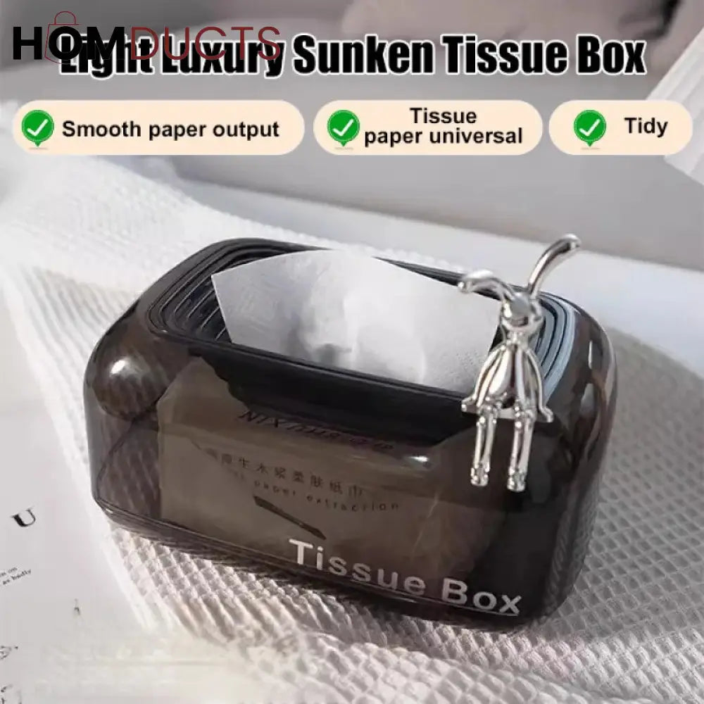 Acrylic Transparent Tissue Box