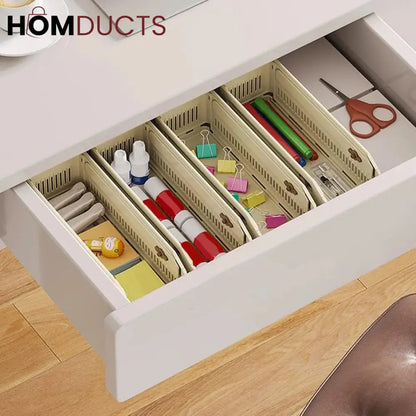 Adjustable Drawer And Fridge Organizer