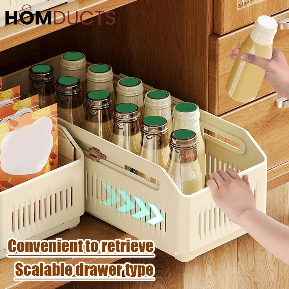 Adjustable Drawer And Fridge Organizer