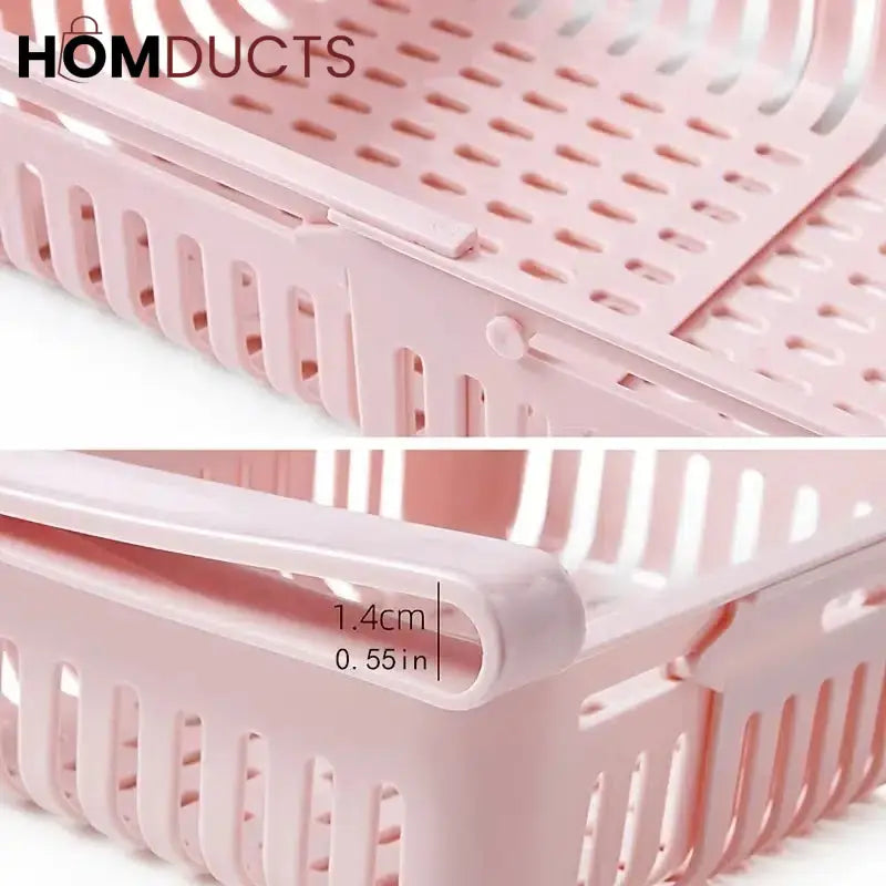Adjustable fridge Basket
