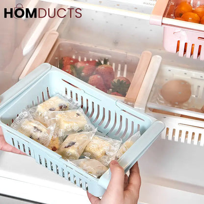 Adjustable fridge Basket