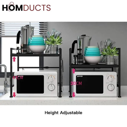 Adjustable Microwave Shelf