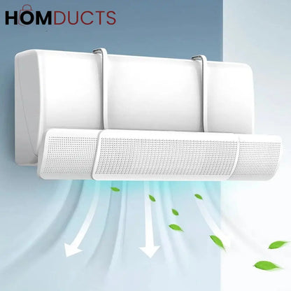 Adjustable Split AC Air Deflector - Universal Fit for Enhanced Cooling