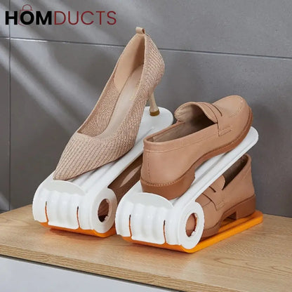 Adjustable Wardrobe Shoes Organizer (2pcs)