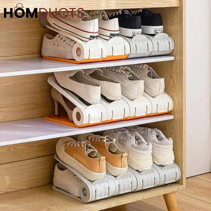 Adjustable Wardrobe Shoes Organizer (2pcs)