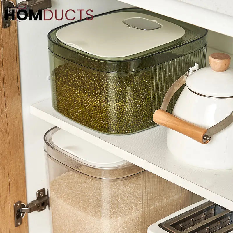Airtight Rice Storage Container with precision Cup | Thickened Food Bin
