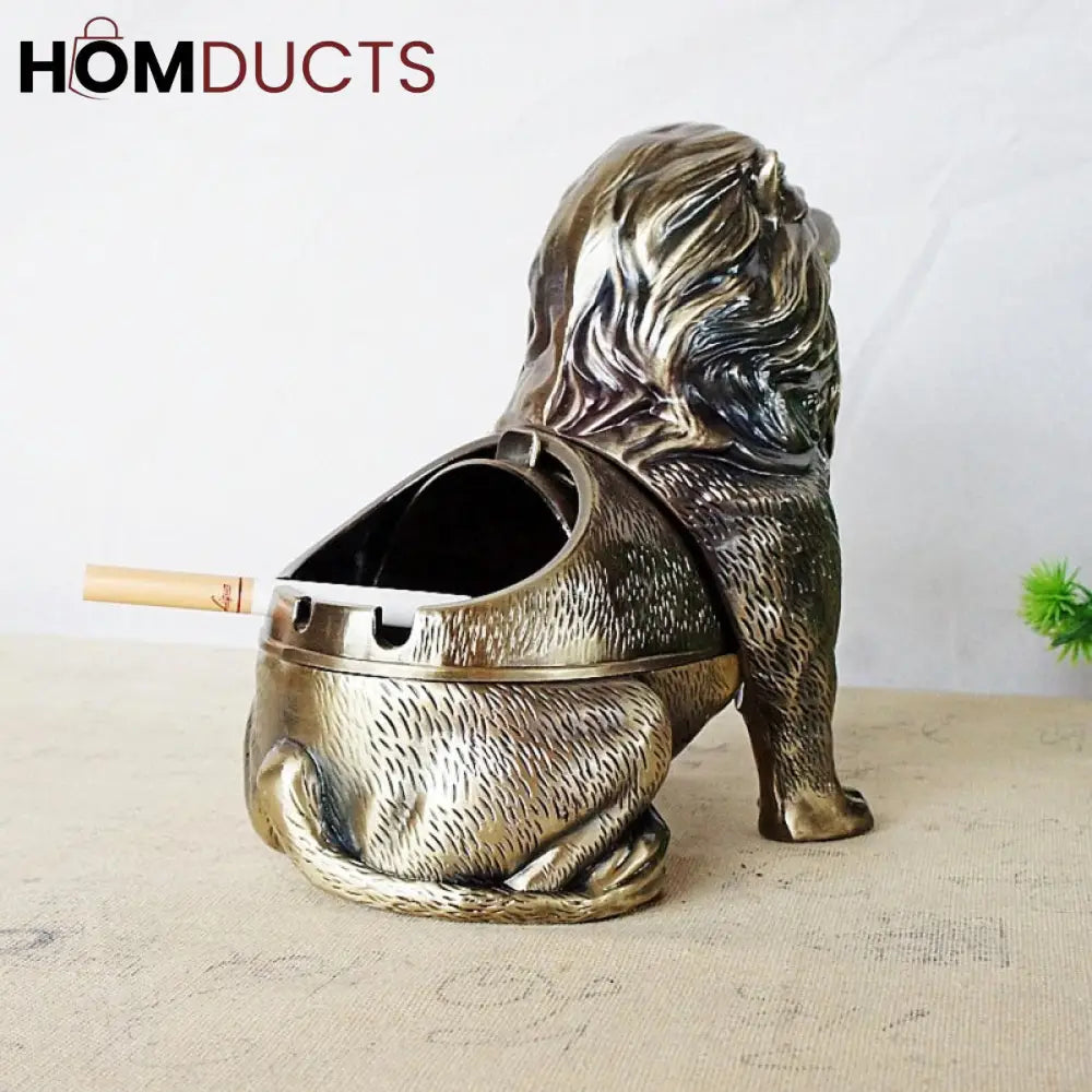 Antique Tiger Ash Tray