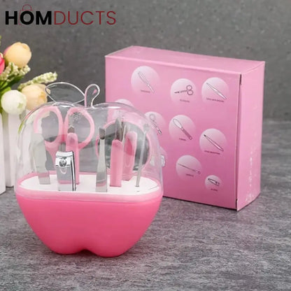 Apple Shape Manicure/Pedicure Set