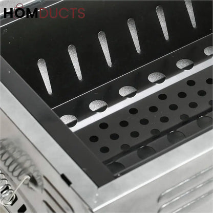 Authentic Portable Japanese Charcoal Grill with Stand - Outdoor BBQ & Camping